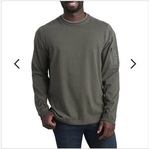 Kuhl Men's Long Sleeve Kommando Olive Crew T-Shirt